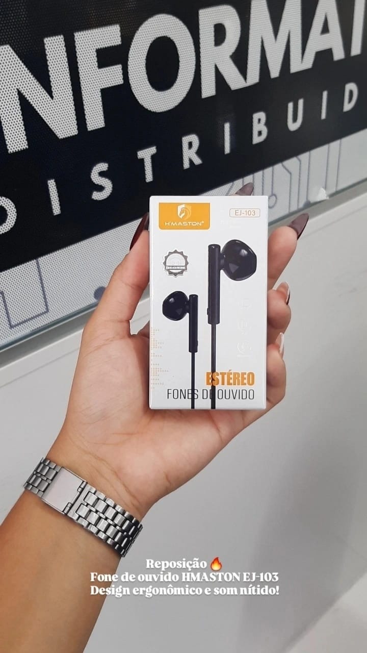 Fone de ouvido Hmaston EJ-103