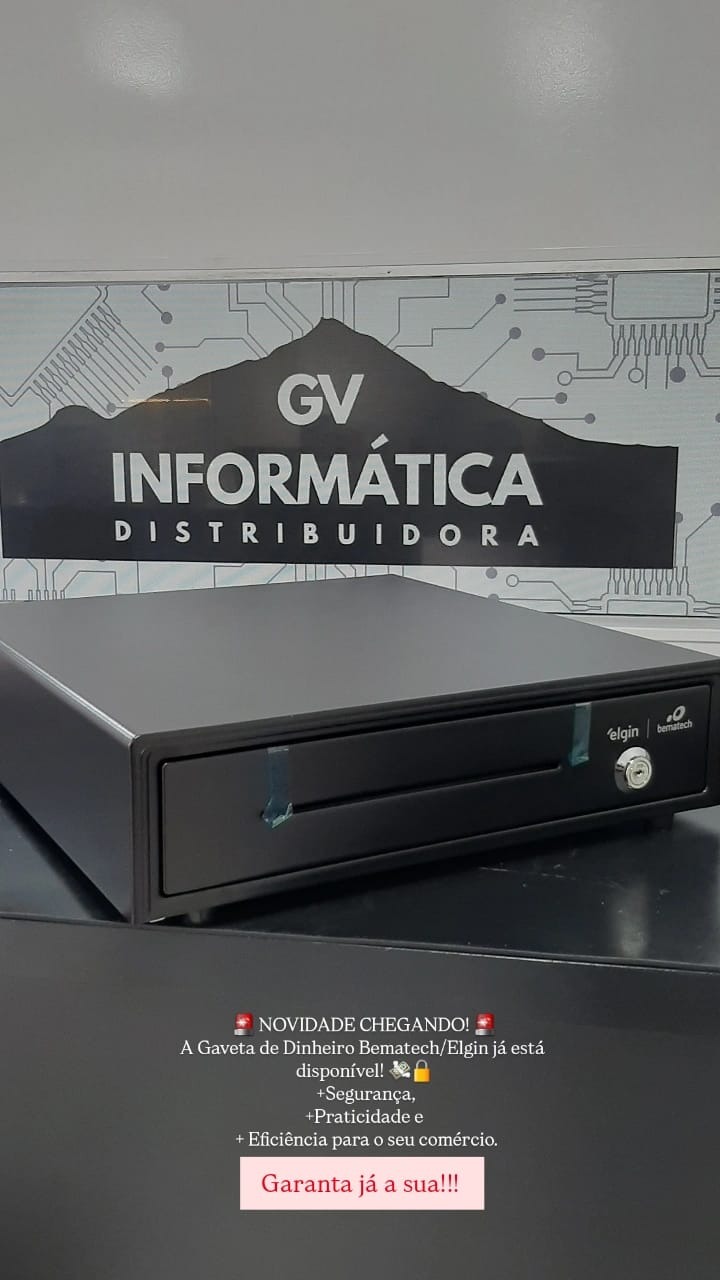 Gaveta de dinheiro Bematech Elgin