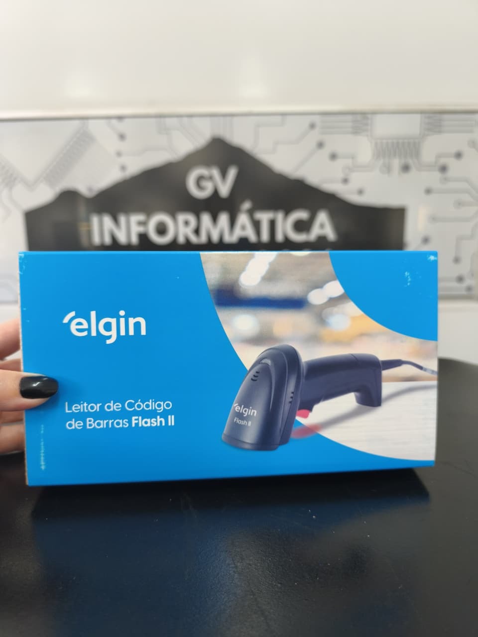 Leitor de código de barras Elgin